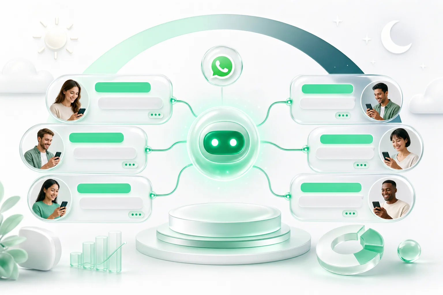 AI Sales Agents illustration